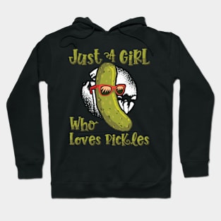 Just A Girl Who Loves Pickles - Cute Pickle Gift product Hoodie